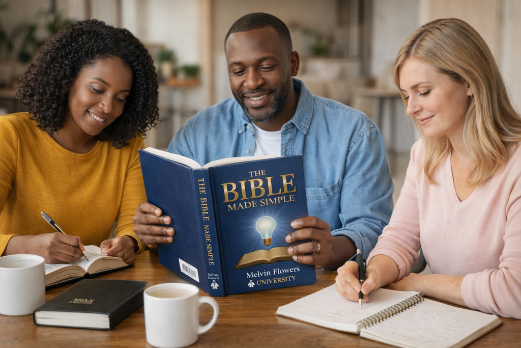 The Bible Made Simple Textbook  (Digital Download) by Pastor Melvin Flowers